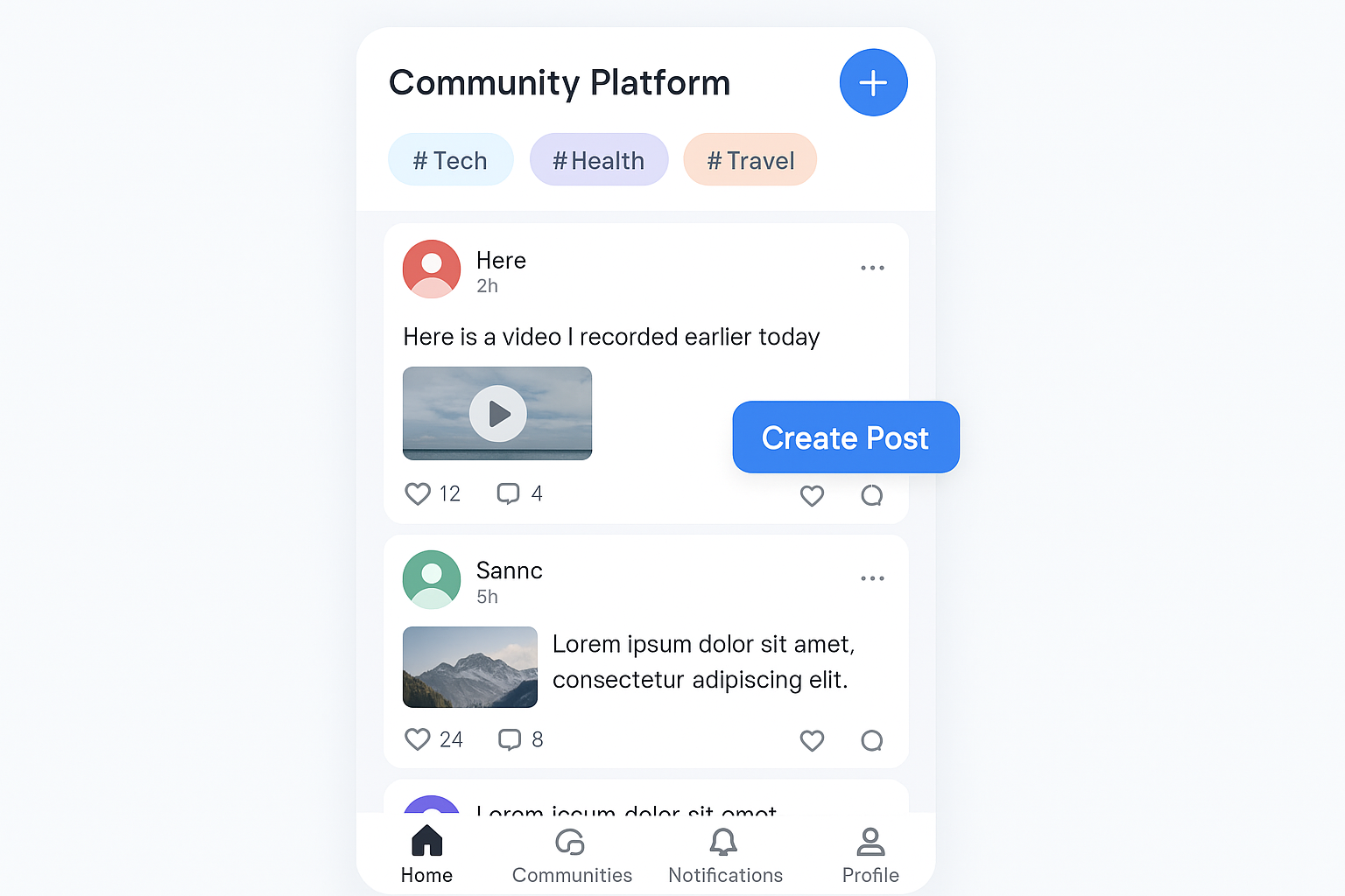 Social Media App